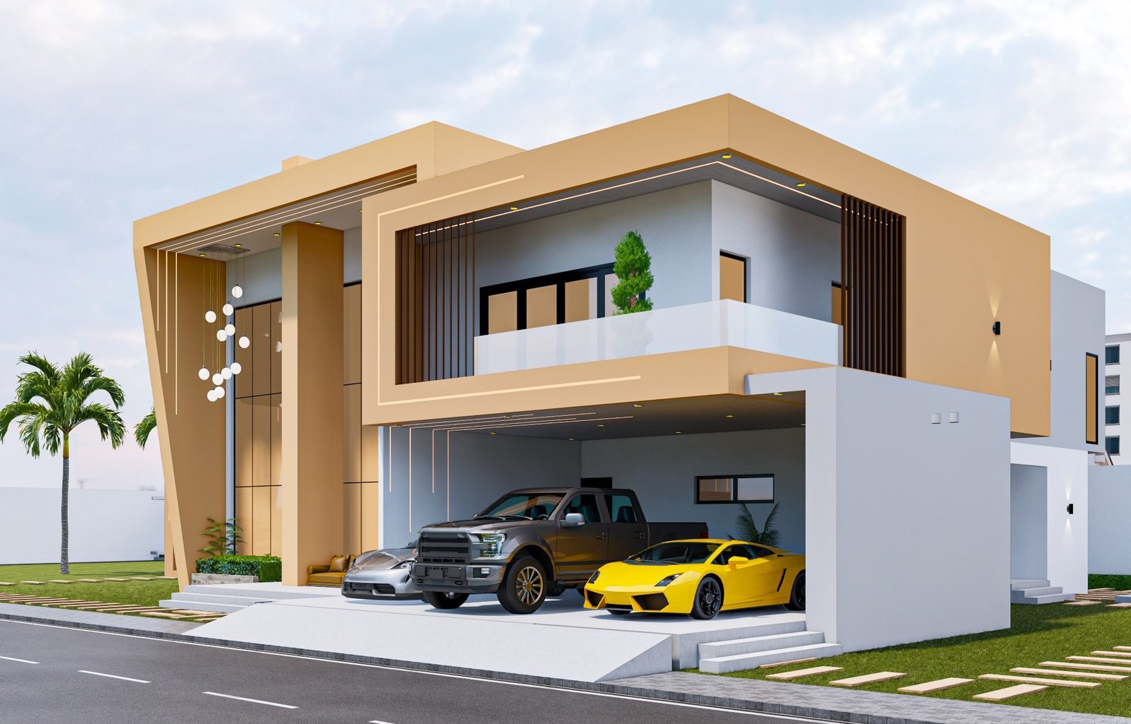 Vue aérienne - Estate Premium Ghana