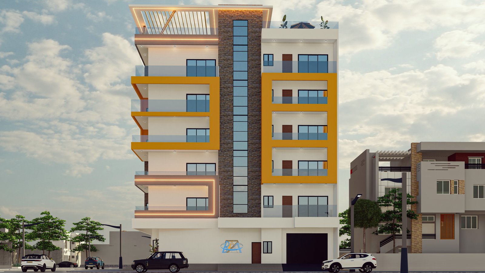 Immeuble Meublé de 6 Étages avec Rooftop Bar