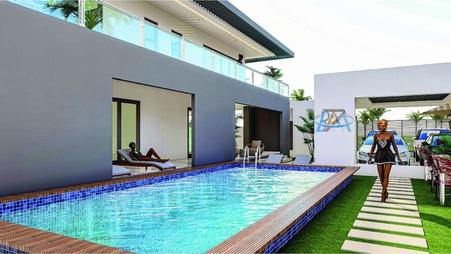 Vue extérieure - Villa Bamako
