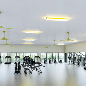 AMENAGEMENT INTERIEUR DE LA SALLE DE GYM